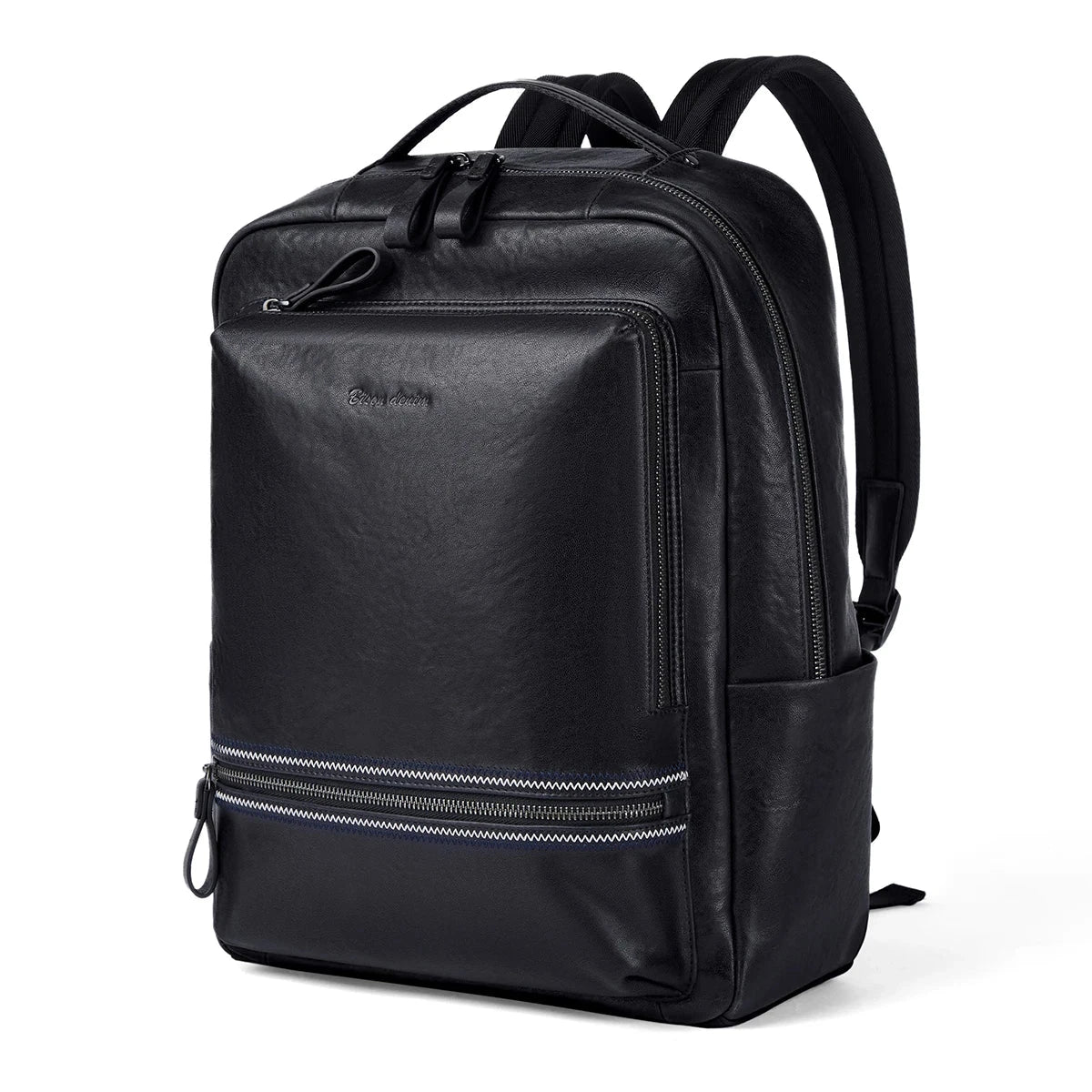 Mochila Masculina- Bolsa De Couro Resistente