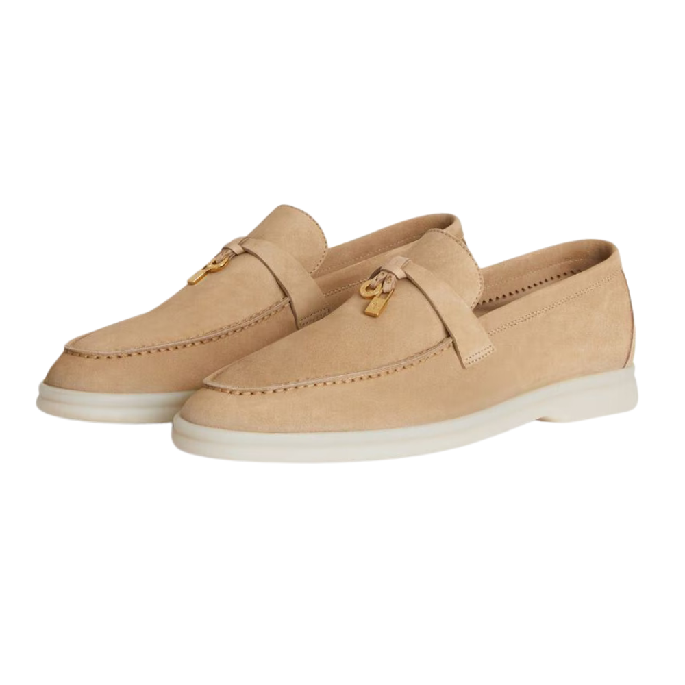 Loafer Loro Piana Summer Charms | 100% em Camurça