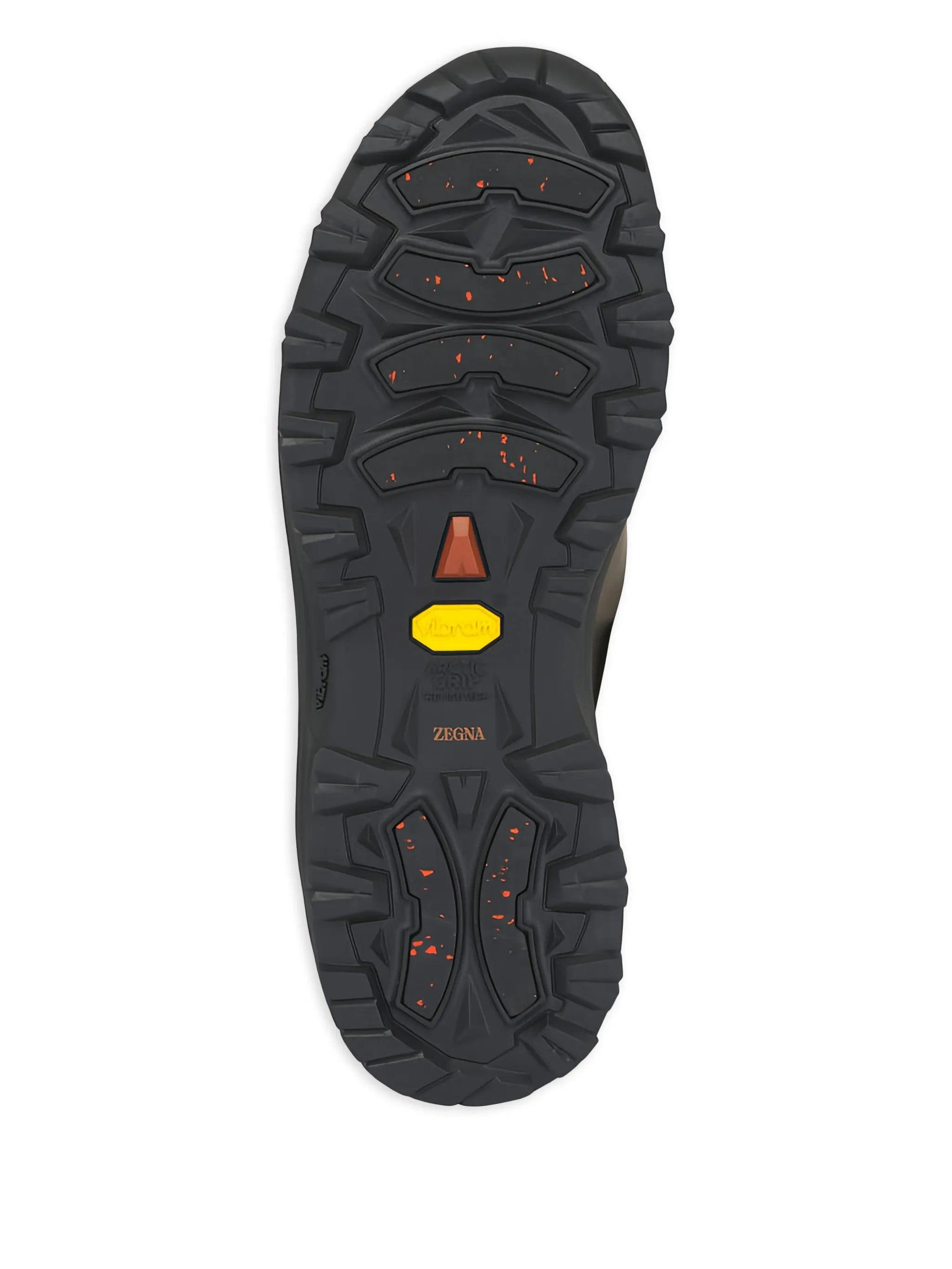 Tênis Triple Stitch™ Monte em couro marrom escuro camurça