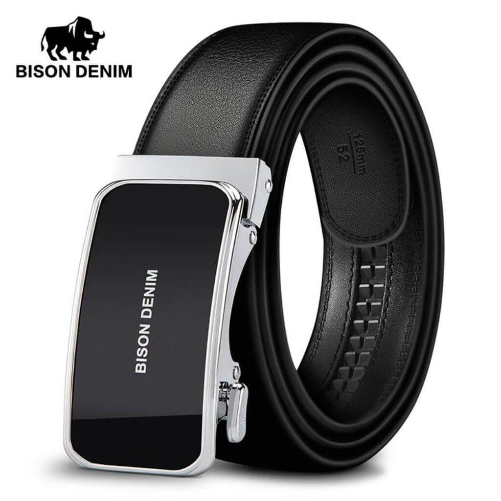 Cinto de Couro Masculino Bison Denim