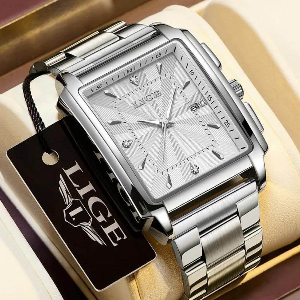 Relógio Masculino de Luxo Impermeável