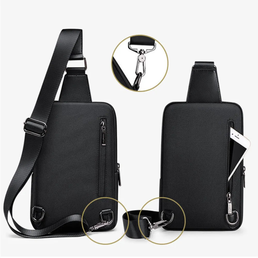 BOLSA MASCULINA MODELO TRANSVERSAL WILLIAM POLO