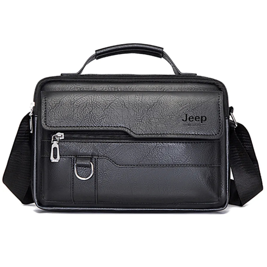 Bolsa Masculina Transversal de Couro