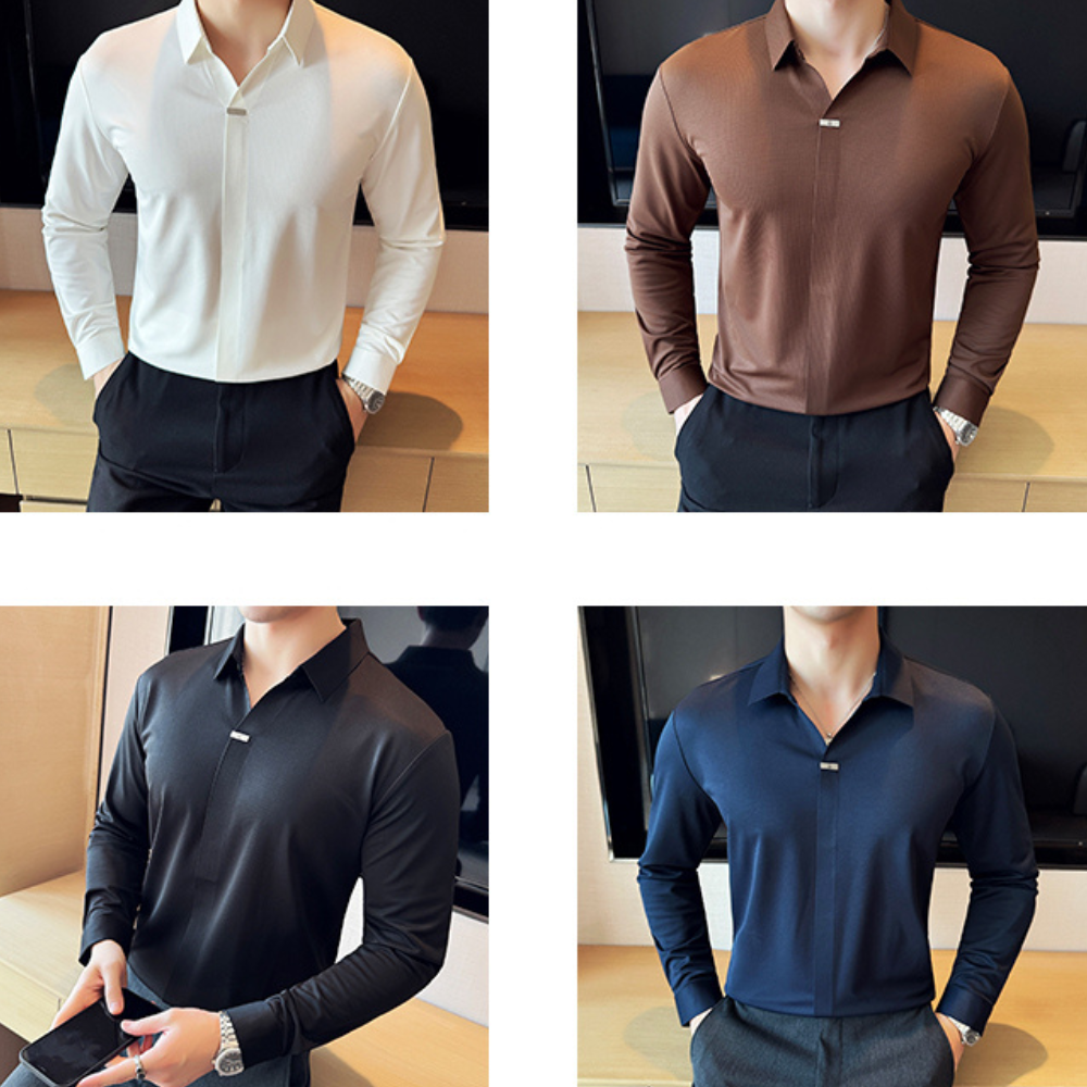 Camisa Social Masculina Gentlemen