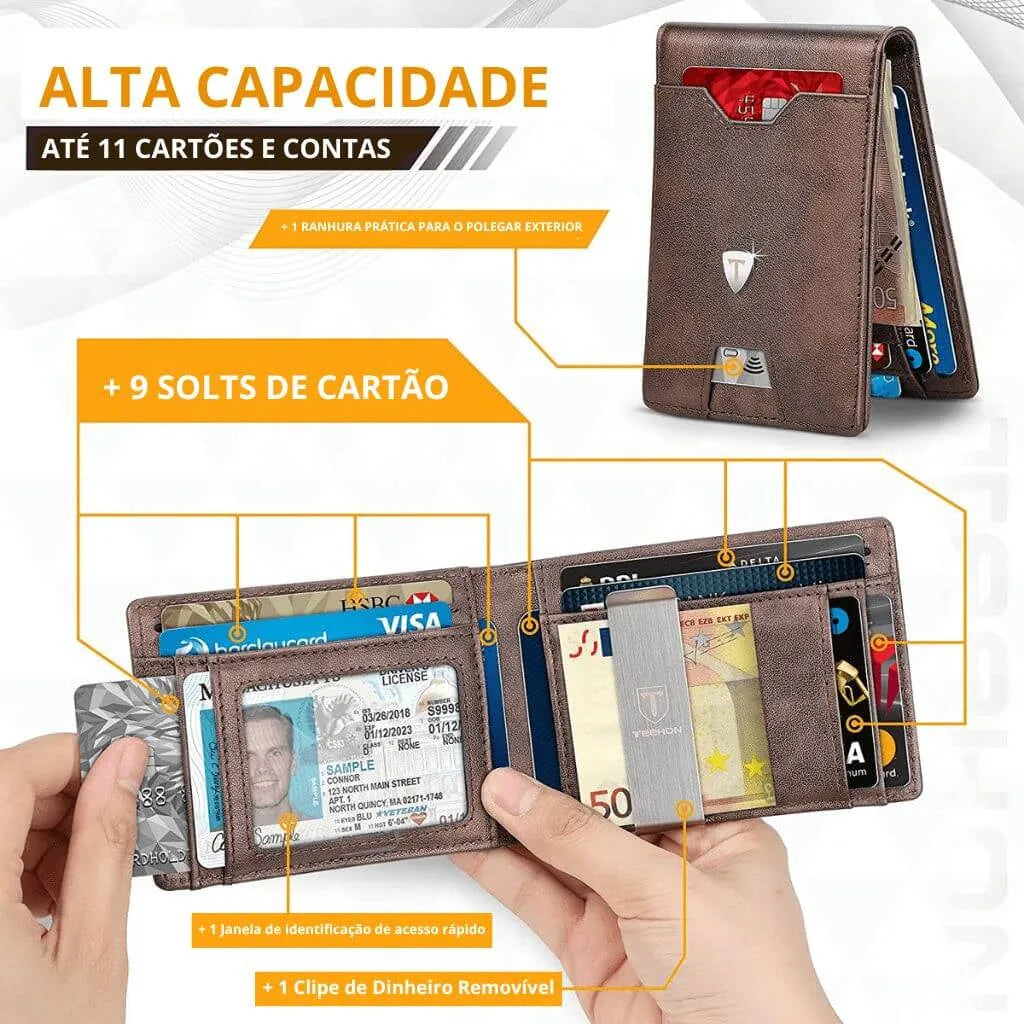 Carteira Masculina Slim