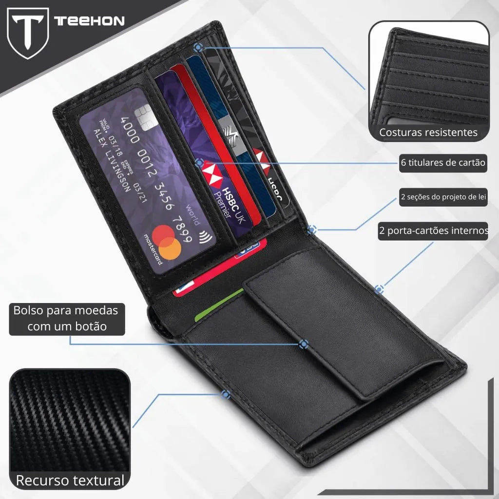 Carteira Masculina Teehon Original
