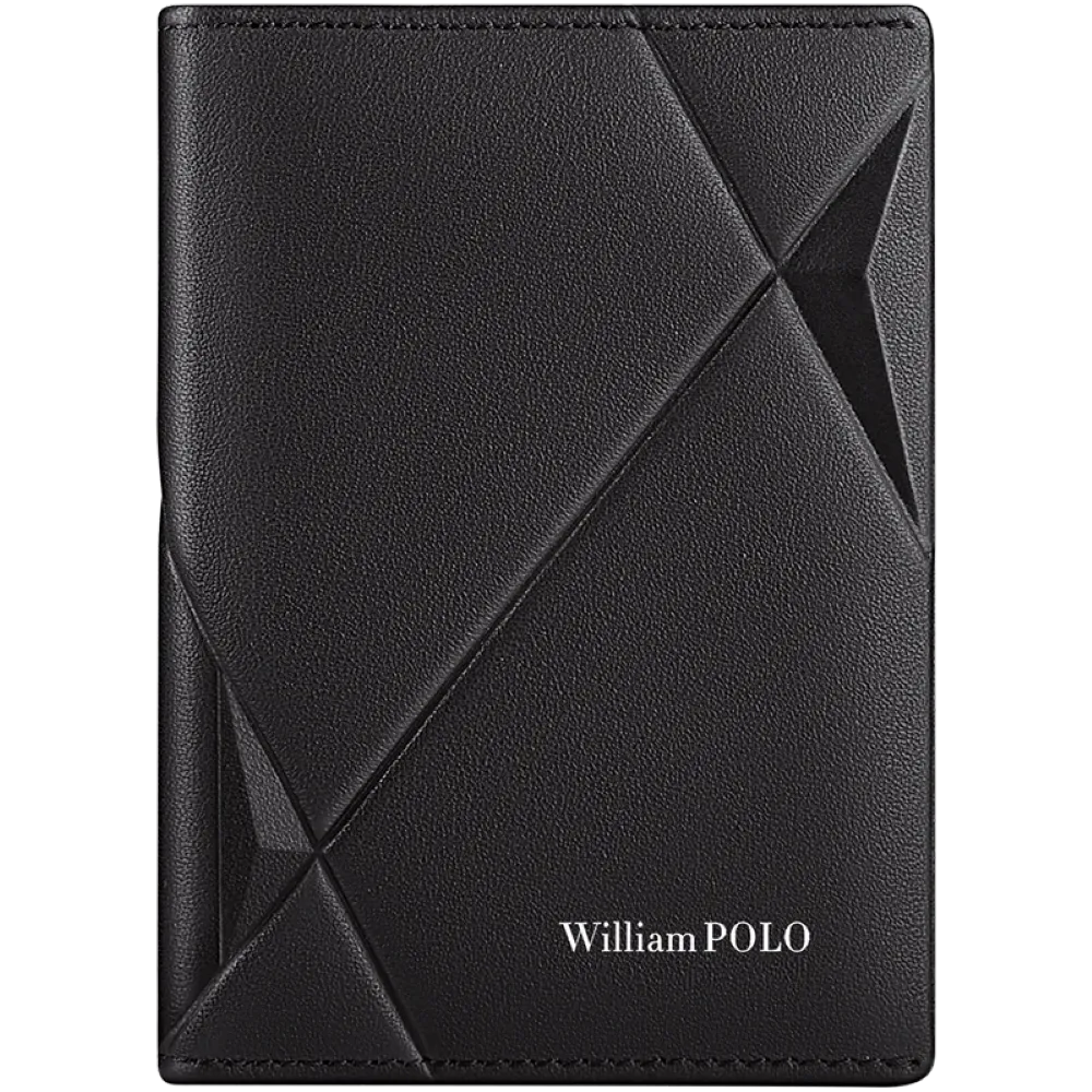 Carteira Slim William Polo Modelo Geometric Premium