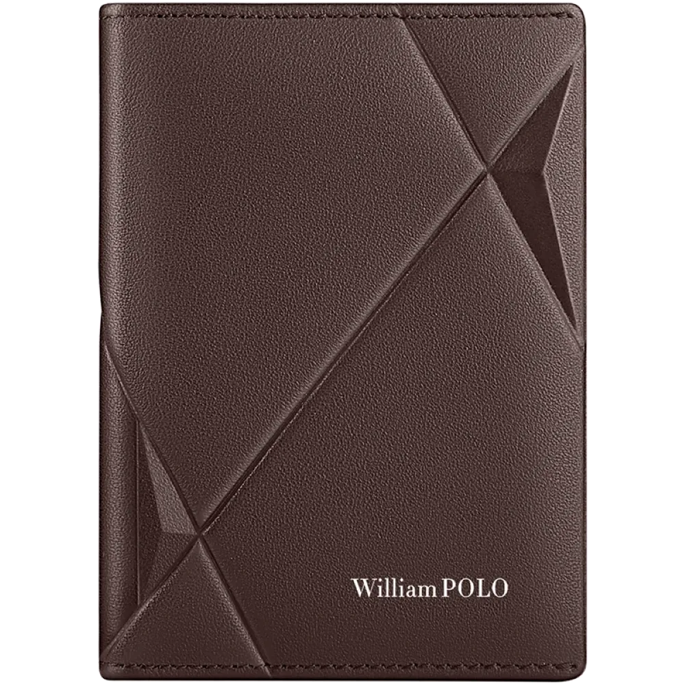 Carteira Slim William Polo Modelo Geometric Premium