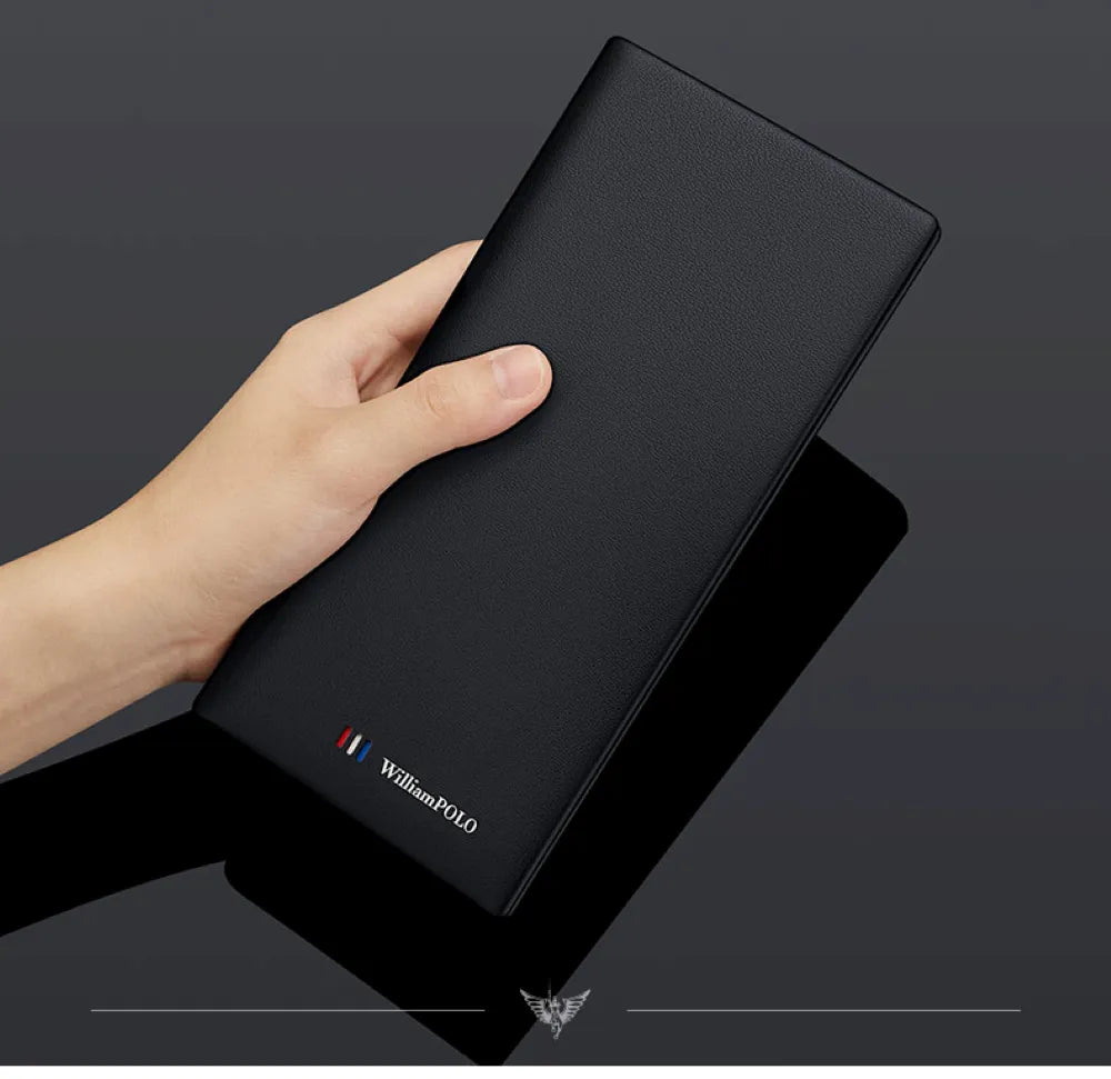 Carteira Slim William Polo Modelo Luxurios