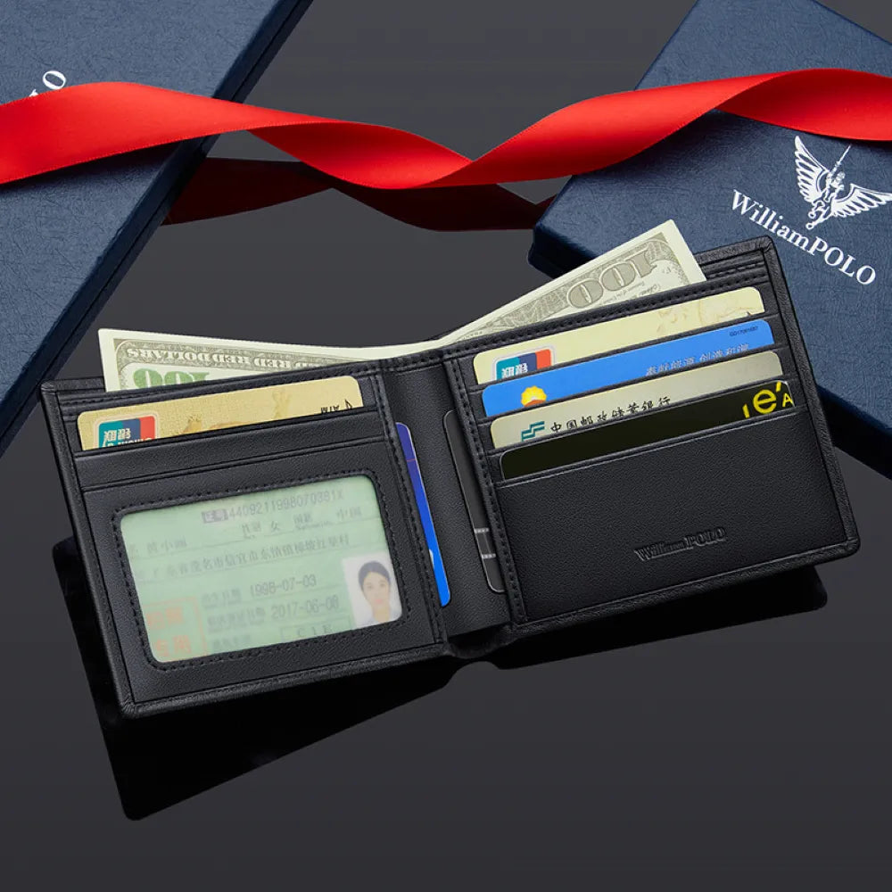 Carteira Slim William Polo Modelo Luxurios