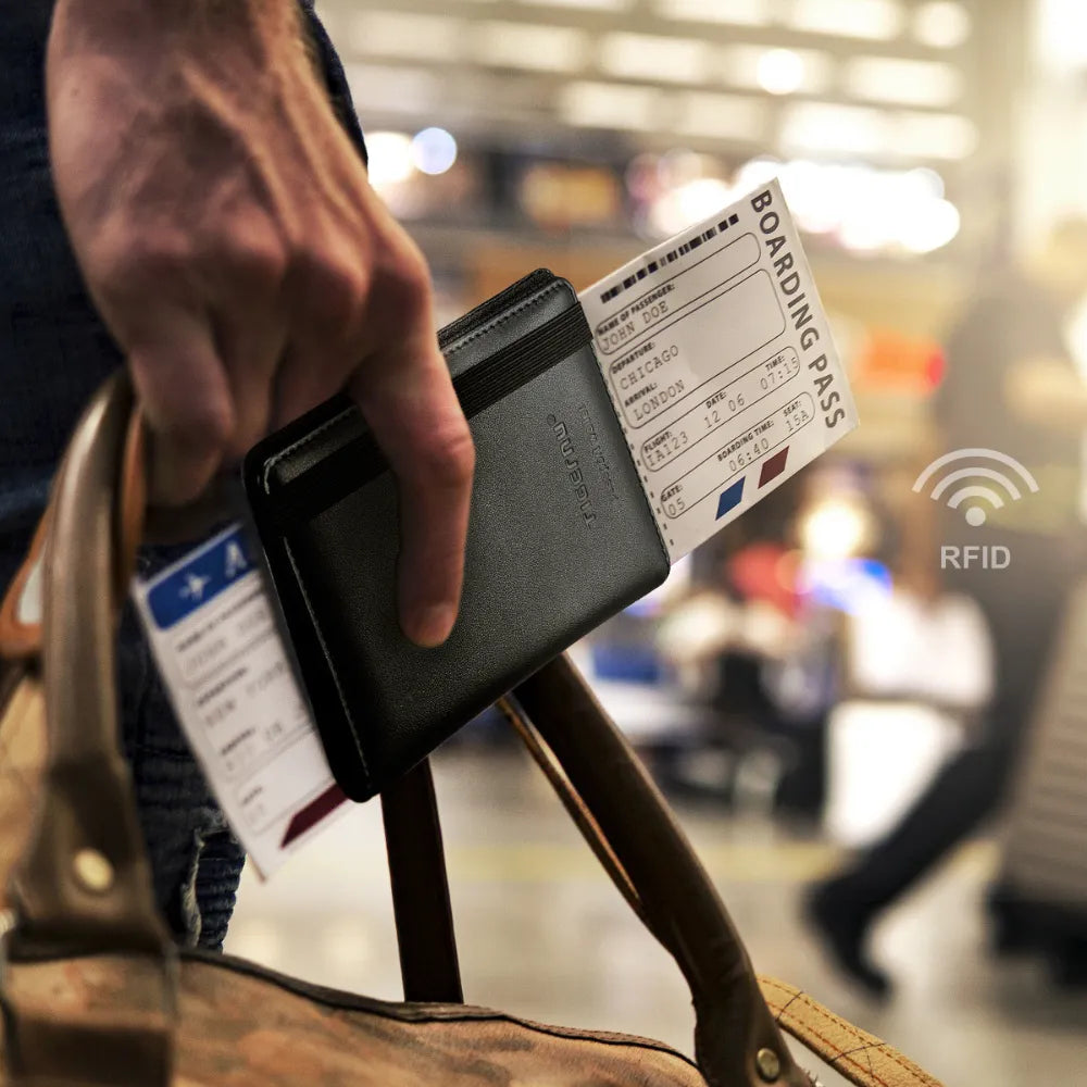 Carteira Masculina Business RFID Antifurto