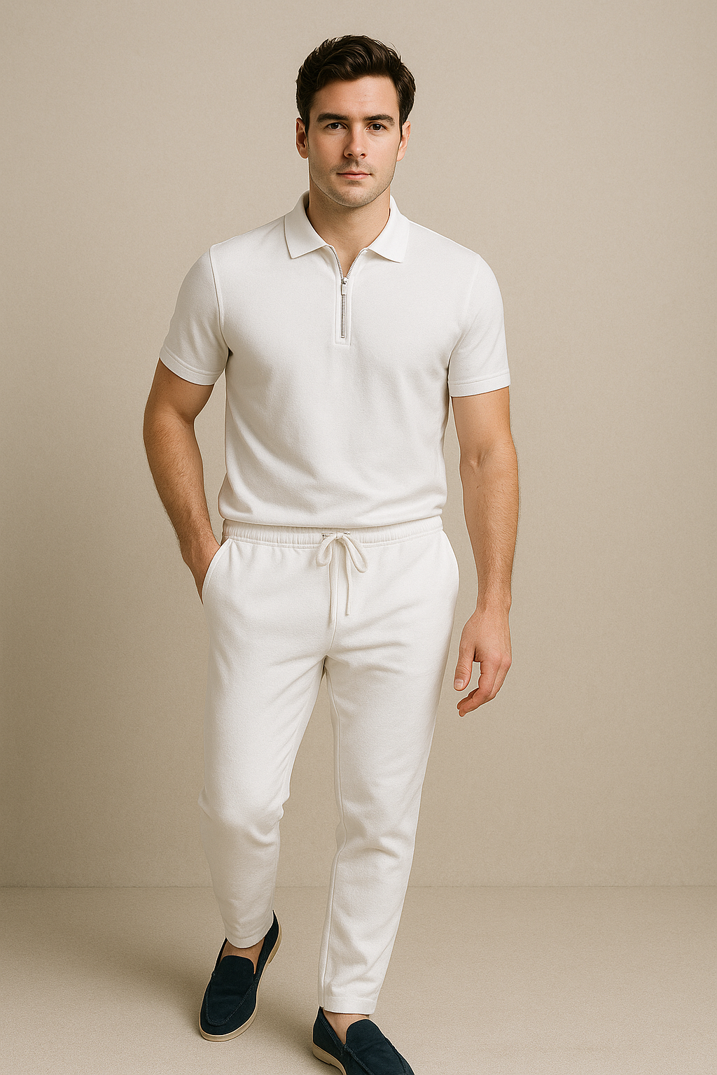 conjunto polo masculino