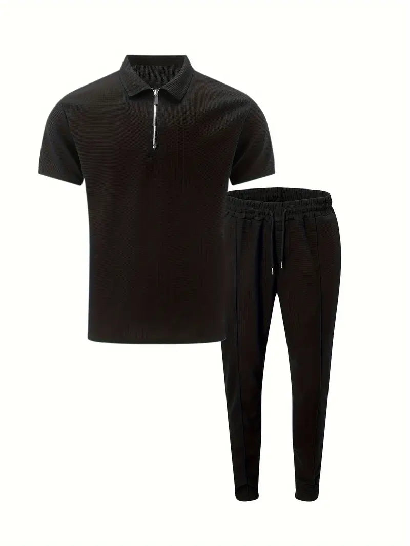 conjunto polo preto