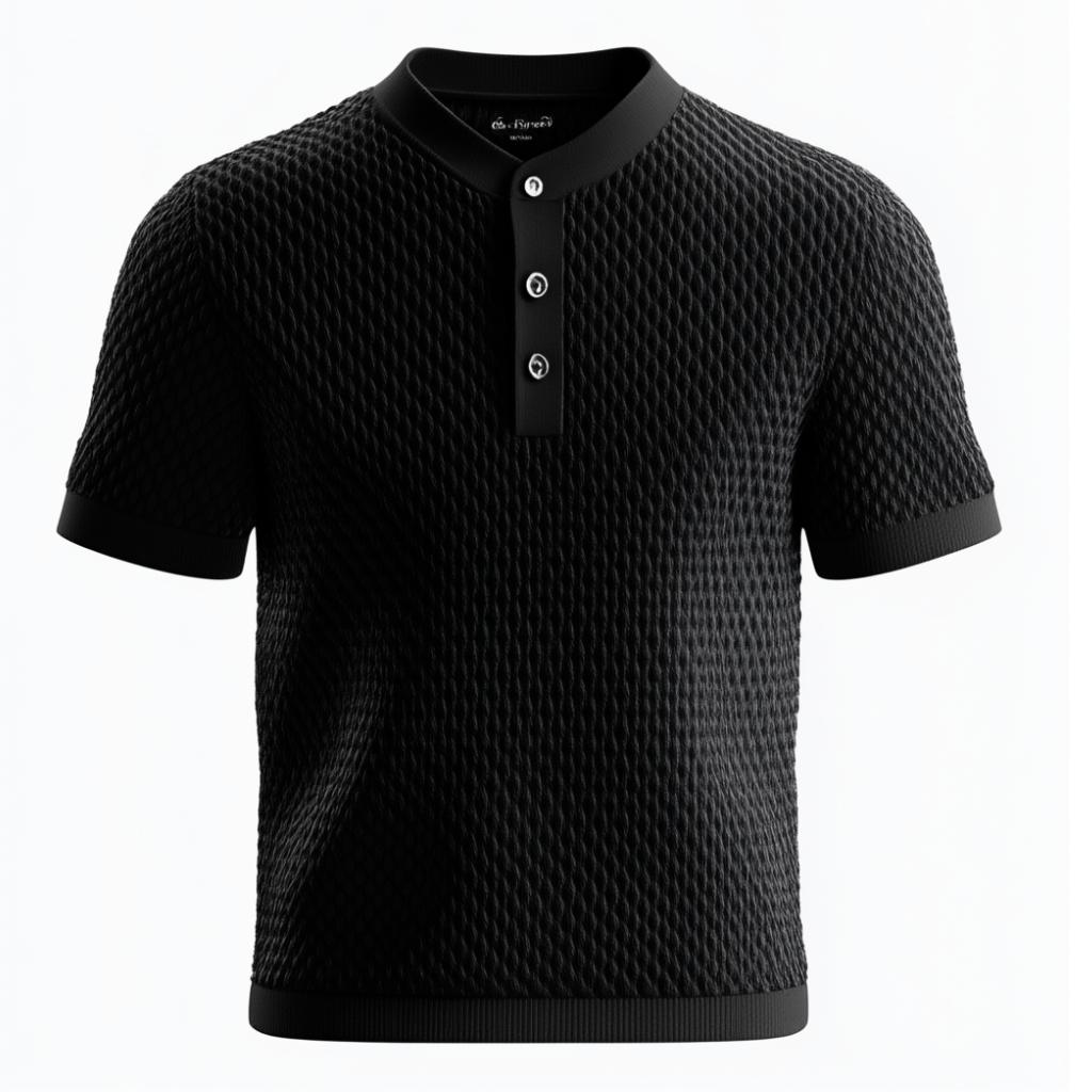 Camisa polo black
