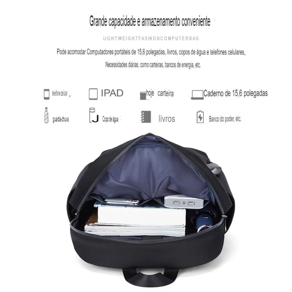 Mochila Universitária Impermeável- Bison Denin Original Adventure