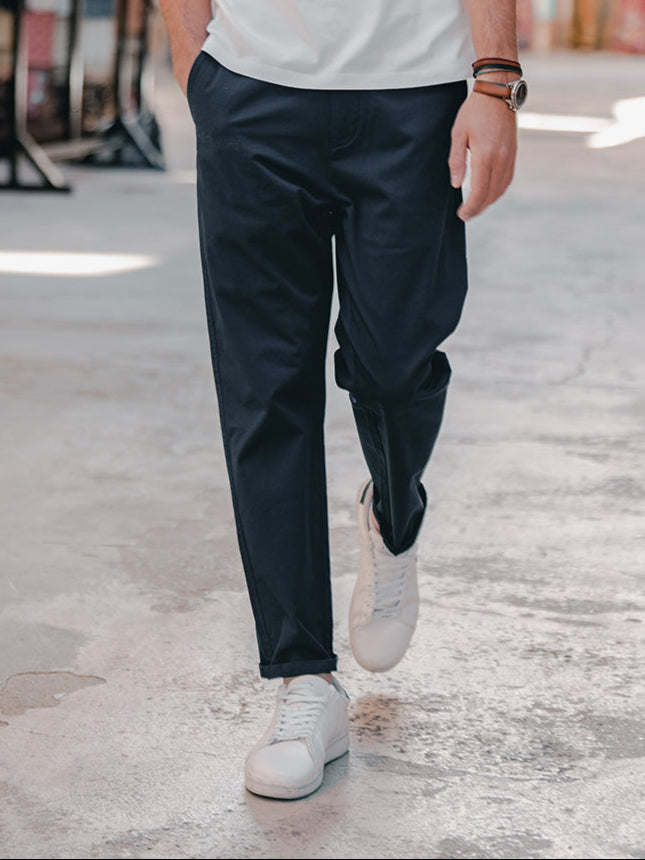 calça slim masculina