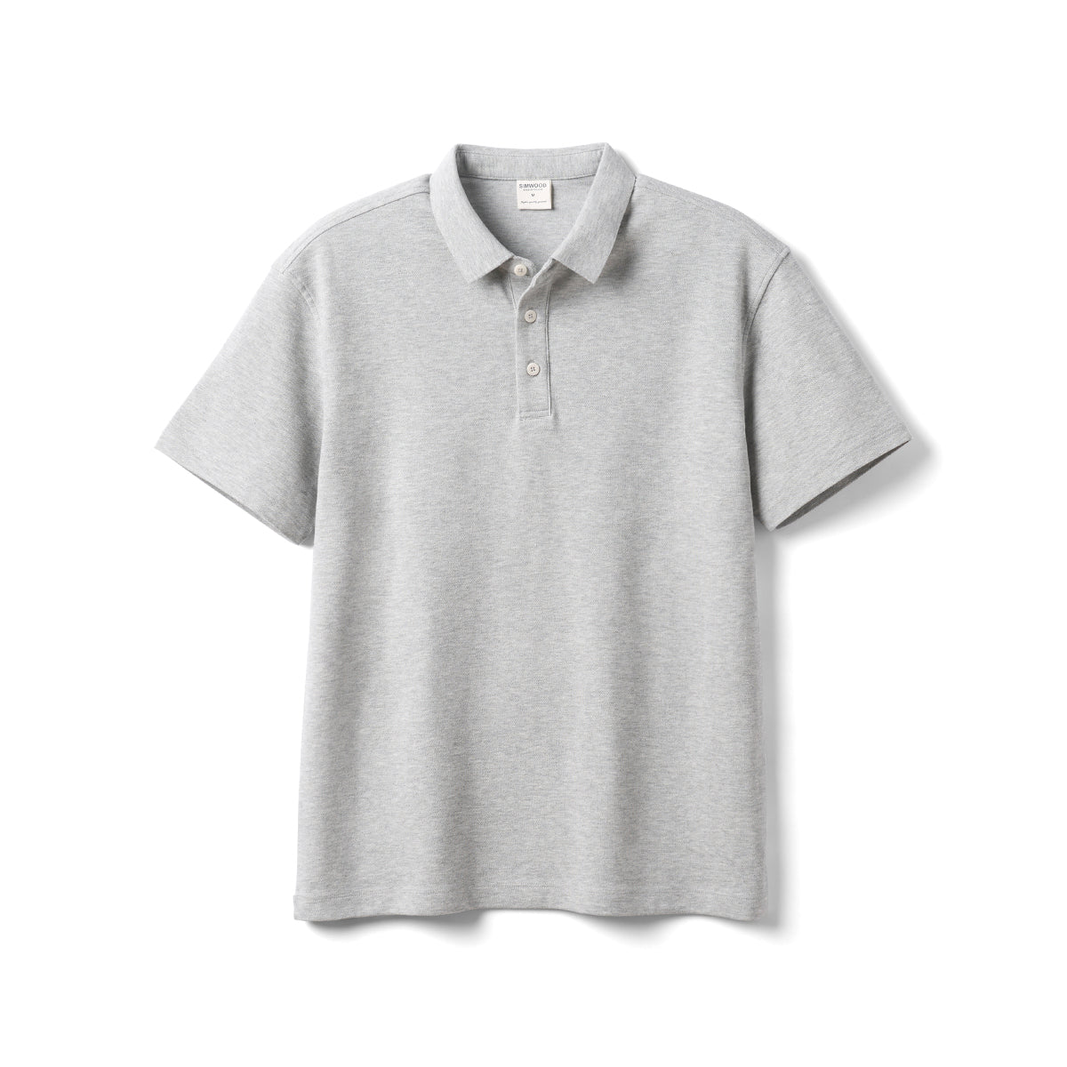 polo cinza masculina