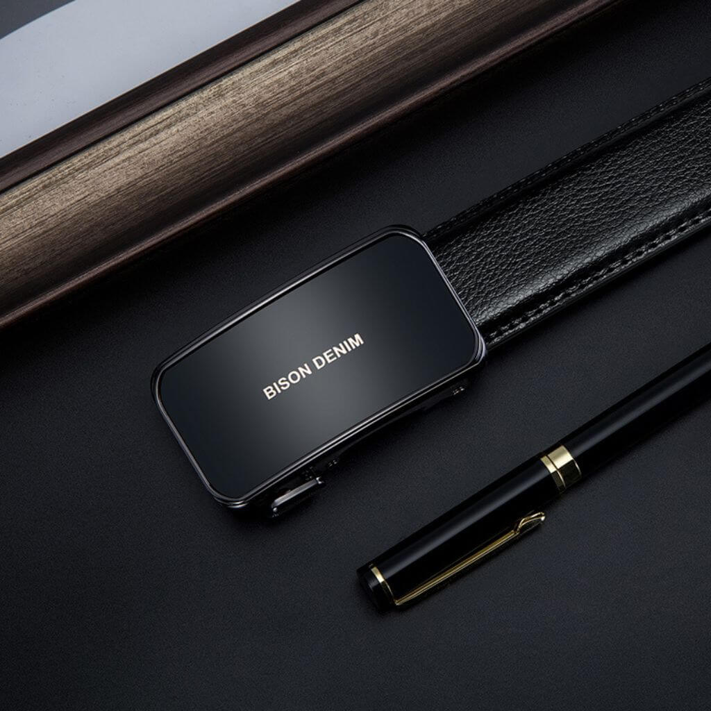 Cinto de Couro Masculino Bison Denim