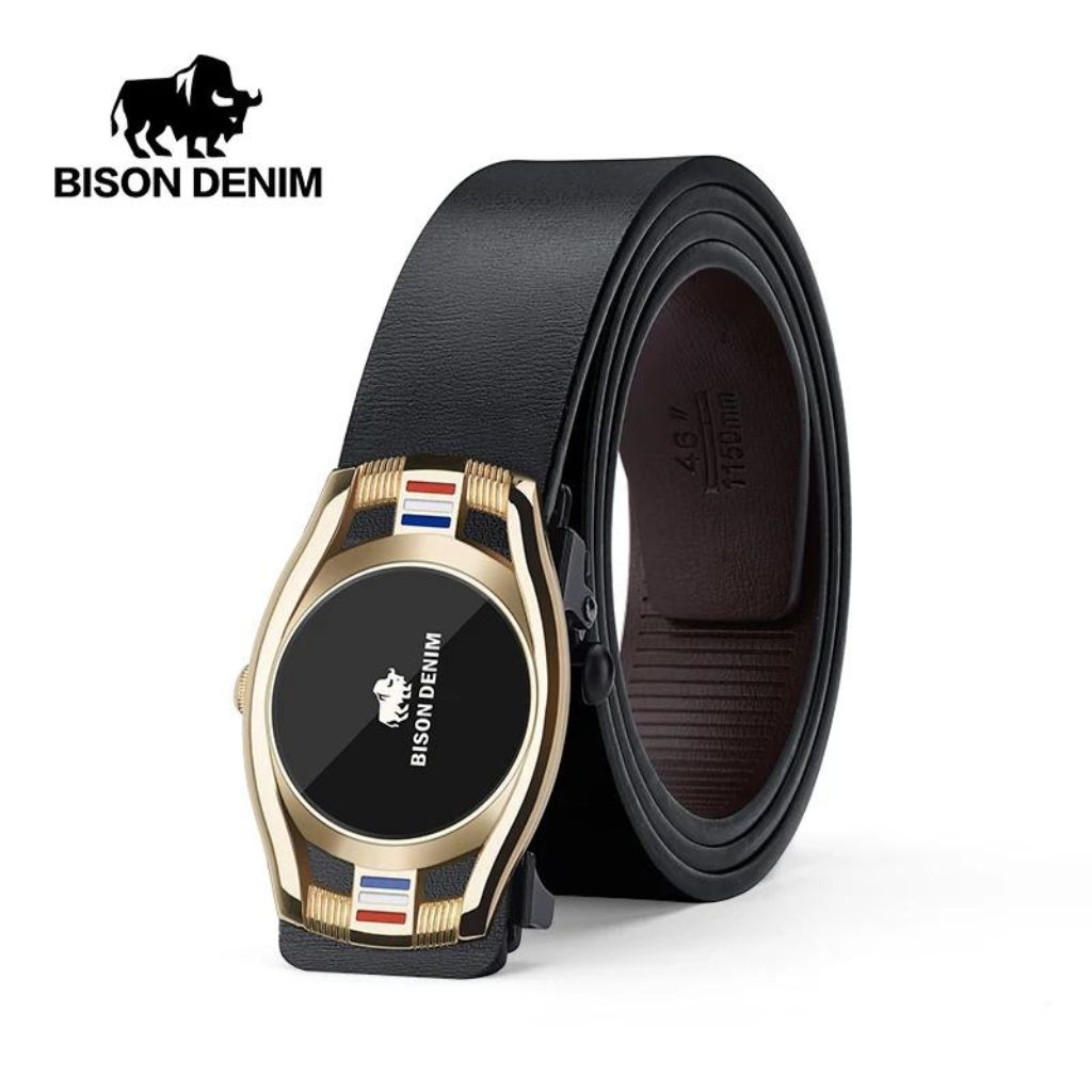 Cinto de Couro Masculino Estilo Casual