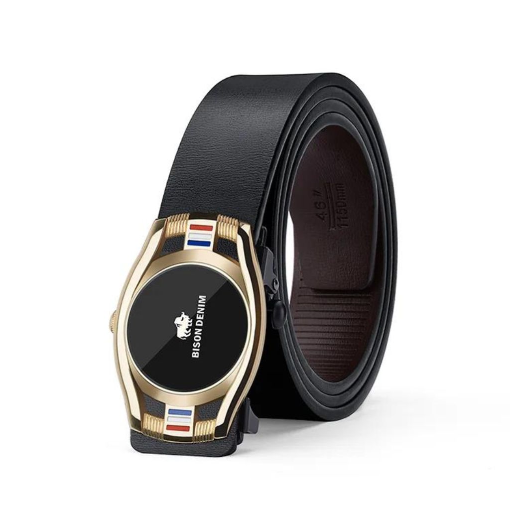 Cinto de Couro Masculino Estilo Casual