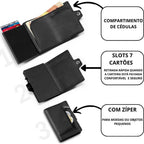 Carteira Masculina Couro Classic