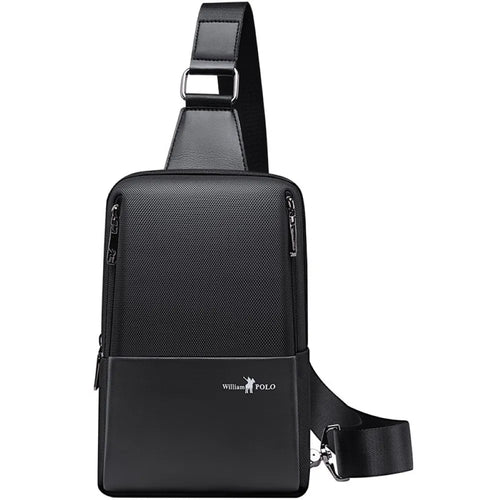 BOLSA MASCULINA MODELO TRANSVERSAL WILLIAM POLO
