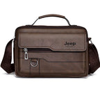 Bolsa Masculina Transversal de Couro