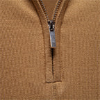 camisa polo ziper frontal