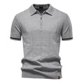 camisa polo ziper 