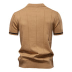 camisa polo masculina marrom