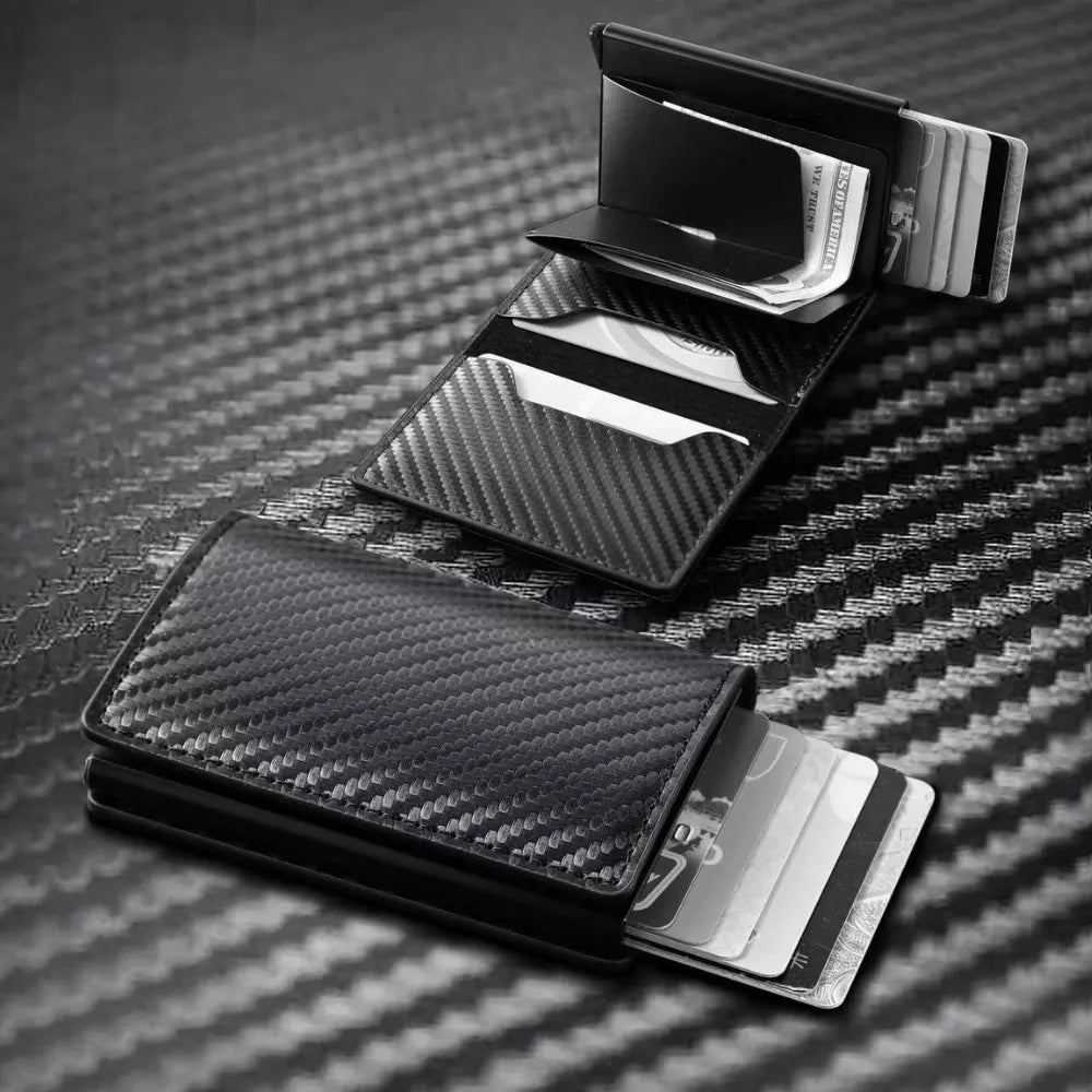 Carteira Masculina Inteligente RFID-Brazuque