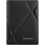 Carteira Slim William Polo Modelo Geometric Premium