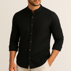 Camisa Gola Padre Manga Longa