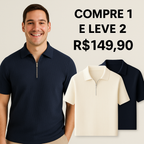 Camisa Polo Malha Francesa | Compre 1 Leve 2