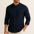 Camisa Gola Padre Manga Longa