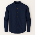 Camisa Gola Padre Manga Longa