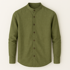Camisa Gola Padre Manga Longa