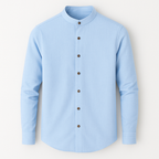 Camisa Gola Padre Manga Longa