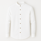 Camisa Gola Padre Manga Longa