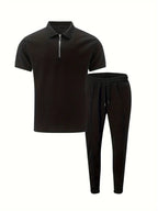 conjunto polo preto