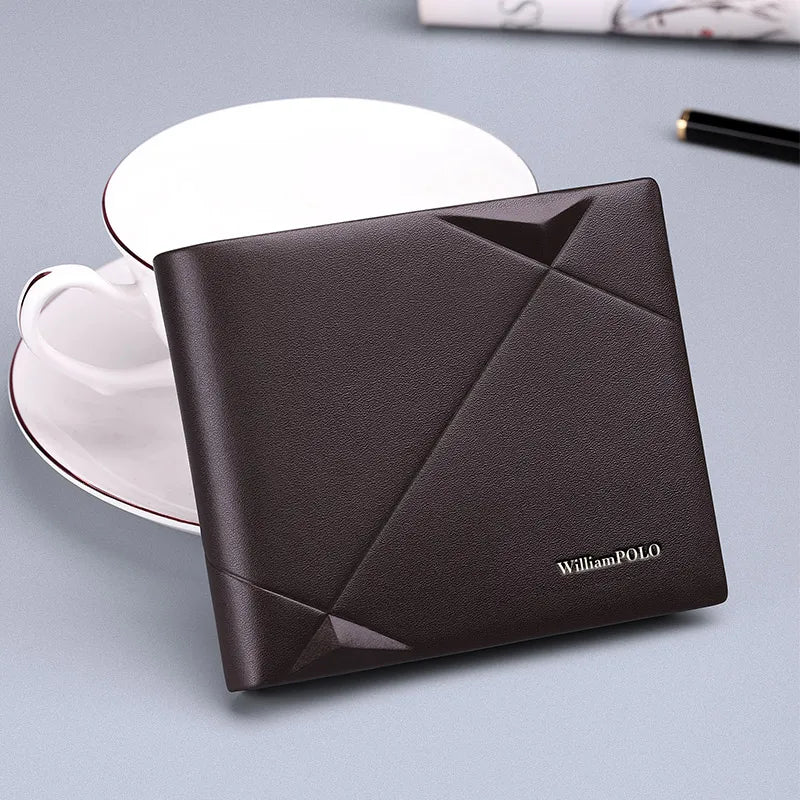CARTEIRA MASCULINA WILLIAM POLO MODELO BIFOLD