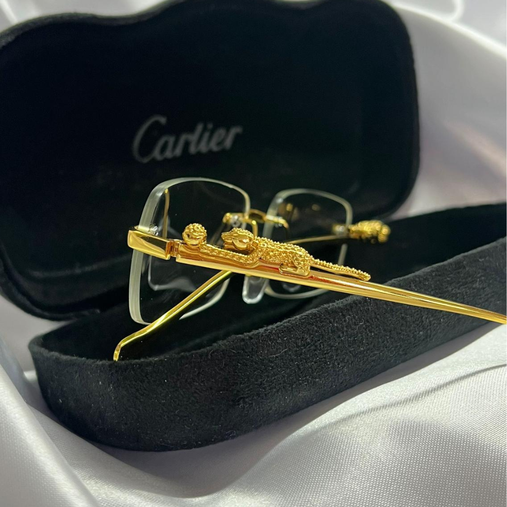 Óculos Pantehe  Inspirado no Cartier