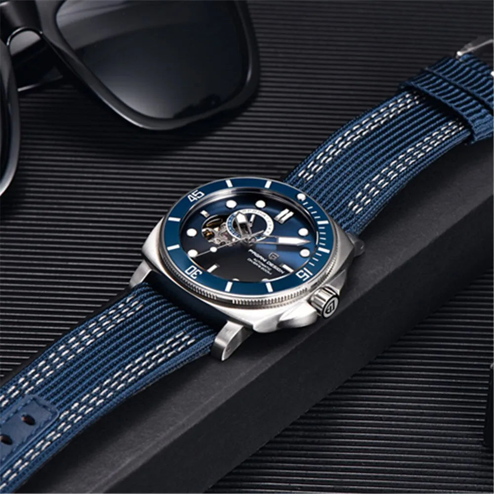 Relógio Pagani Design Lux Blue