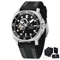 Relógio Pagani Design All Black Nylon Couro
