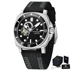 Relógio Pagani Design All Black Nylon Couro