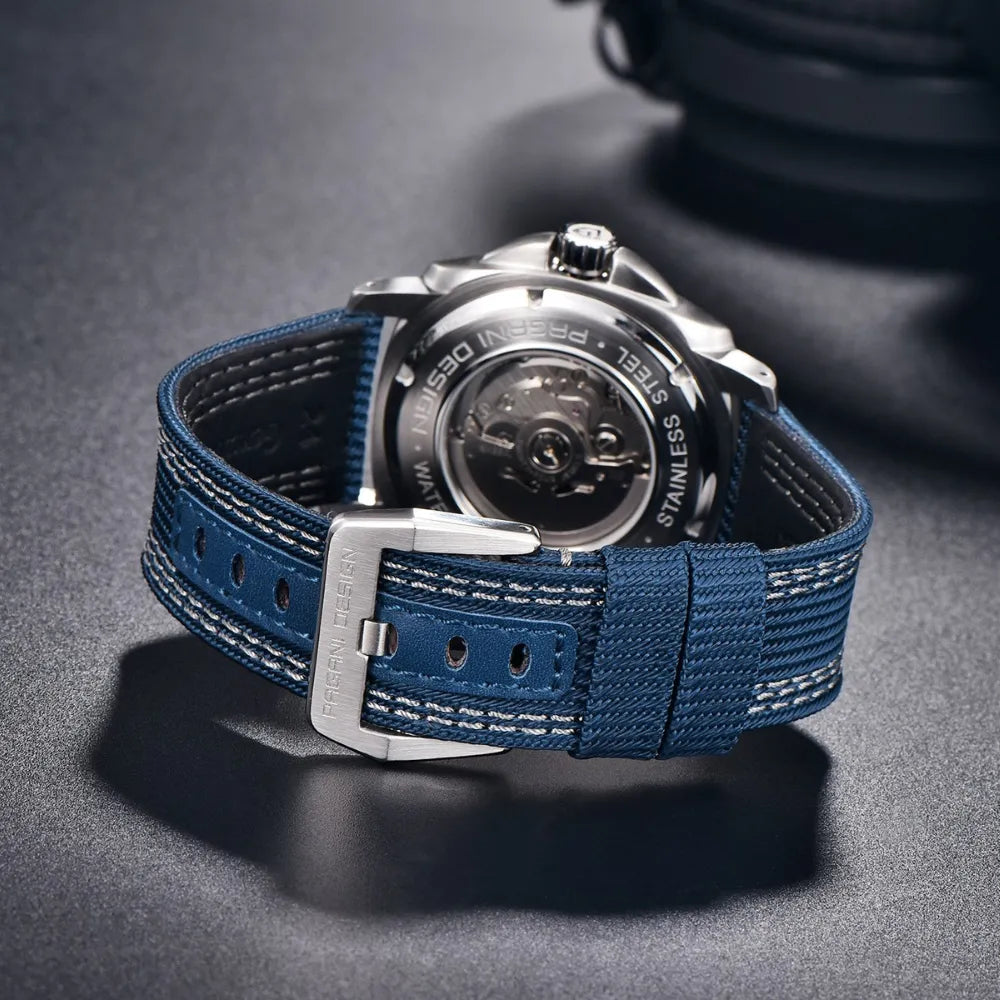 Relógio Pagani Design Lux Blue