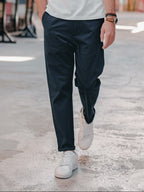 calça slim masculina